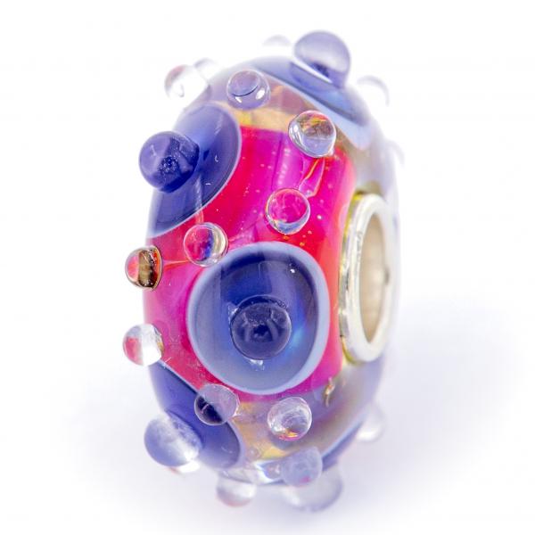 Ocean Blush Intrication - Elfbeads Glas